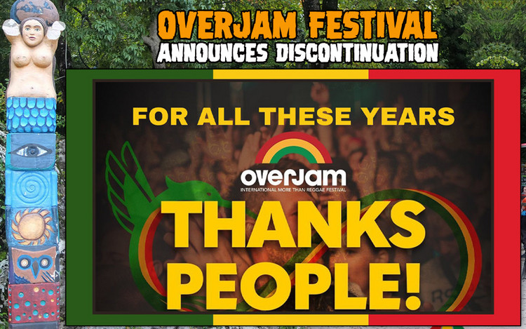 OverJam Festival Announces Discontinuation