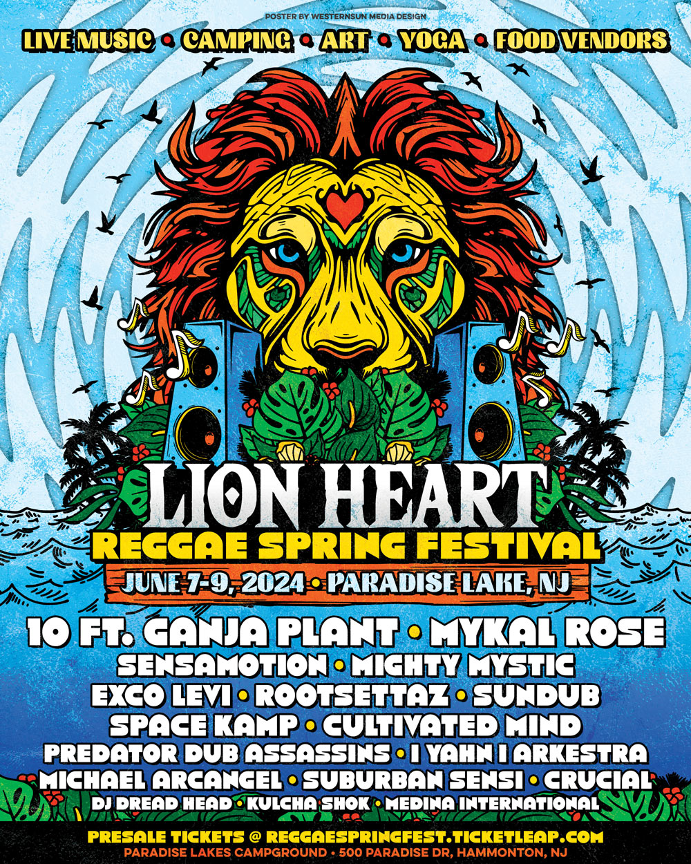 Lion Heart Reggae Spring Festival 2024